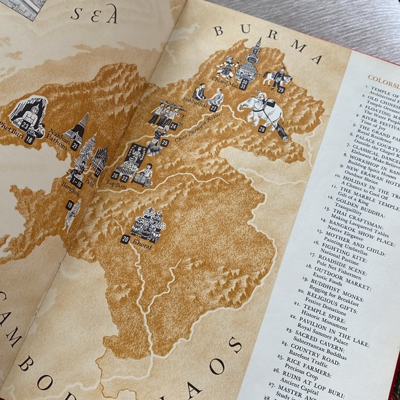 Panorama 1961 Vintage Educational Books Soviet Union - Thailand - The Holy Land - Picture 13 of 13